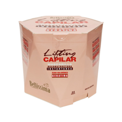 Caja exhibidora de mascarilla Lifting capilar x 24 piramides - Bellissima - comprar online