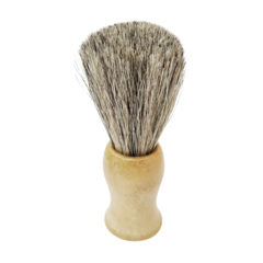 Brocha de afeitar super con cabo de madera B669 - comprar online