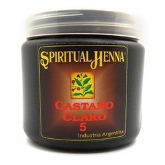 SPIRITUAL HENNA X 80 GR - CASTAÑO CLARO N° 5