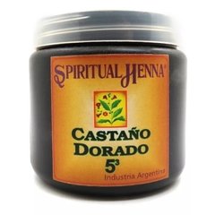 SPIRITUAL HENNA X 80 GR - CASTAÑO DORADO N° 5.3