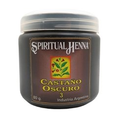 SPIRITUAL HENNA X 80 GR - CASTAÑO OSCURO N° 3