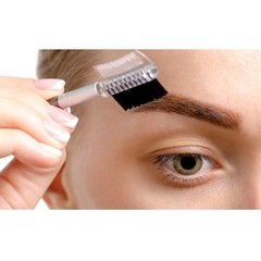 Cepillo y peine doble para cejas y pestañas - comprar online