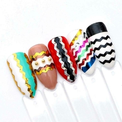 Cinta deco zig zag ancha striping tape x 1 unid en internet