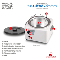 Ceratermic Senior 2000 Arcametal 2,88 l en internet