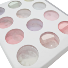 Polímeros de colores pastel con brillo neon en pote x 12 unid - Distribuidora Melange