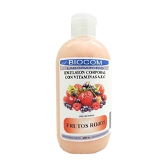 Emulsion corporal frutos rojos x 250 cc - biocom