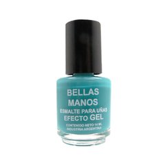 Esmalte Turquesa Nº 157 Bellas manos efecto gel sin cabina x 14 ml