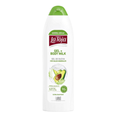 GEL DE DUCHA BODY MILK 2 EN 1 PALTA X 650 ML - LA TOJA