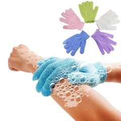 GUANTES EXFOLIANTES COLORES LISOS X PAR (G789) en internet