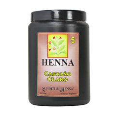 SPIRITUAL HENNA X 500 GR - CASTAÑO CLARO N° 5