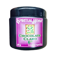 SPIRITUAL HENNA X 80 GR - CHOCOLATE CLARO N° 6.53