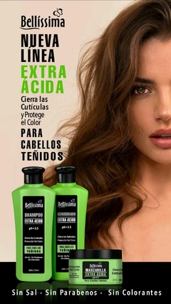 Acondicionador Extra Acido Cabello Teñido Bellissima x 270 ml - comprar online