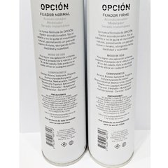 Spray fijador firme Opcion x 500 ml / 345 gr - comprar online