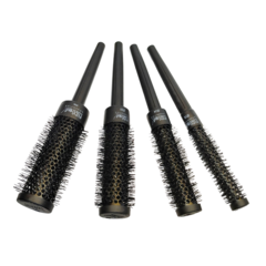 Kit 4 cepillos brushing termicos en pote Eurostil 55111 - tienda online