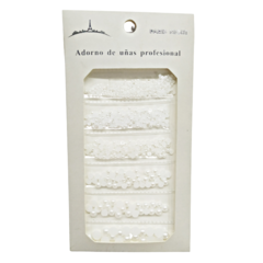 Medias perlas blancas 6 tamaños - Paris Night - comprar online