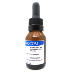 Suero niacinamida, hialuronico y vitamina C Biocom x 20 ml - comprar online