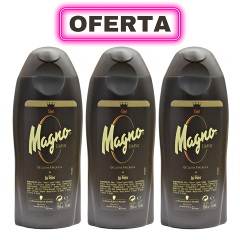 3 GELES DE DUCHA MAGNO CLASSIC X 150 ML - LA TOJA