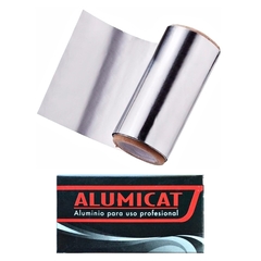 Papel aluminio rollo 10 cm x 50 m - ALUMICAT