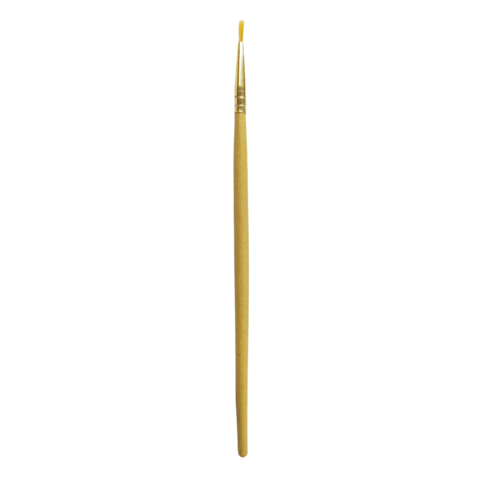 PINCEL LINER GRUESO CON MANGO DE MADERA