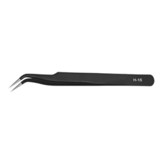 Pinza TINA negra curva H15 - comprar online