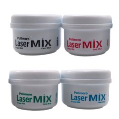 Polimero Acrilico Natural x 30 gr Laser Mix - comprar online