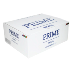 Prime preservativos caja mixta surtida x 24 cajas x 3 unid