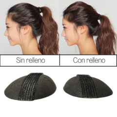 DONAS BUMP IT NEGRAS RELLENO PEINADO X 2 UNID - comprar online