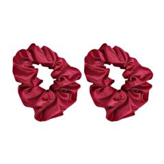 Scrunchies raso x 2 unid colitas de pelo antifrizz - Art. MA167 - tienda online