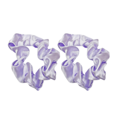 Scrunchies raso x 2 unid colitas de pelo antifrizz - Art. MA167 - Distribuidora Melange