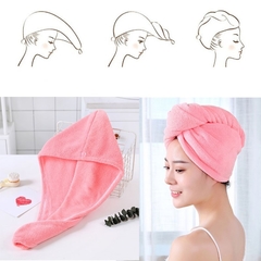 Turbante capucha de microfibra para cabello en internet