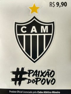 ADESIVO ESCUDO + PAIXÃO DO POVO