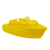 Impressão 3D de Barco em Filamento ABS Premium Amarelo