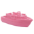 Impressão 3D de Barco em Filamento ABS Premium Rosa