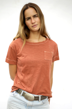 Remera Roble Terracota