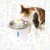 Fuente de agua p/ gatos acero inox con luz led 3 lts - comprar online