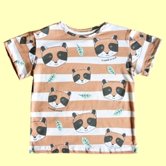 OUTLET Remera MAPACHE RAYADO infantil