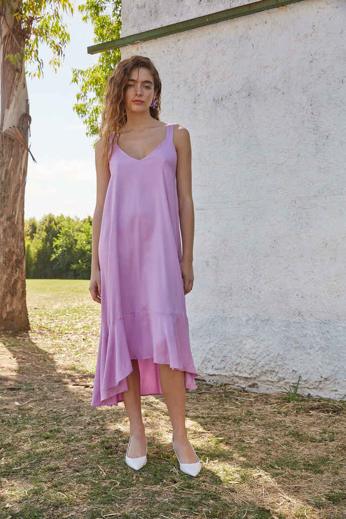 VESTIDO LUCERO ORQUIDEA Comprar en La Coquette