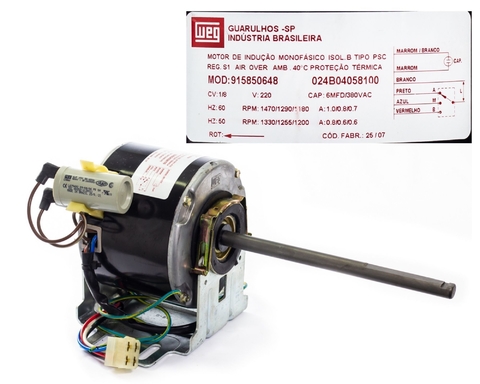 Motor Evaporadora York Exh48T17C - comprar online