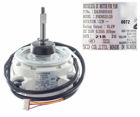 MOTOR CONDENSADORA AR CONDICIONADO LG EAU60905403 ORIGINAL