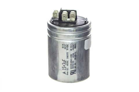 CAPACITOR DUPLO AR CONDICIONADO 15+3UF 440V