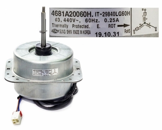 MOTOR CONDENSADORA AR CONDICIONADO LG 4681A20060H ORIGINAL