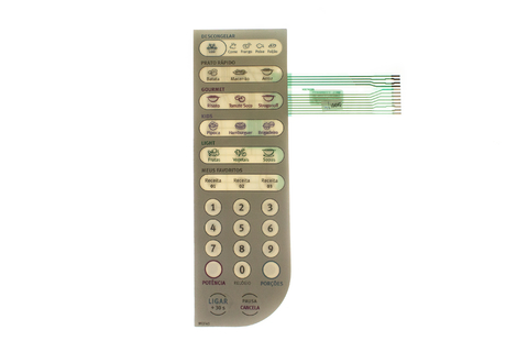 MEMBRANA FLAT VERDE MICRO-ONDAS ELECTROLUX MEF41