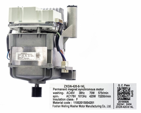 MOTOR LAVADORA MIDEA MF200W125WB/WK-01