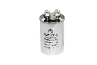 CAPACITOR DUPLO AR CONDICIONADO 20+1.5 F 440V