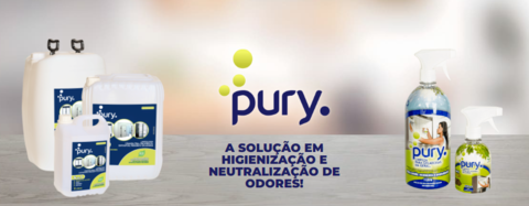 PURY 1L BACTERICIDA PARA LIMPEZA DE GELADEIRAS E FREEZERS