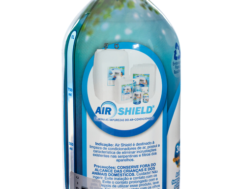 BACTERICIDA PARA LIMPEZA DE AR CONDICIONADO AIR SHIELD 1 LITRO na internet