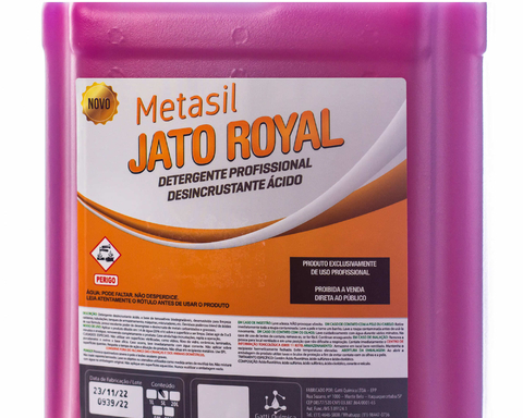 DETERGENTE DESINCRUSTANTE REFRIGERACAO METASIL JATO ROYAL 5L - comprar online