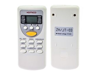 CONTROLE REMOTO AR CONDICIONADO KOMECO ZH/JT-03