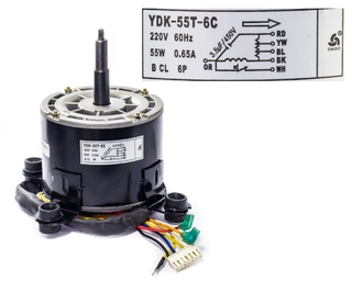 MOTOR EVAPORADORA CASSETE EVAPORADORA RHEEM YDK-55T-6C - comprar online