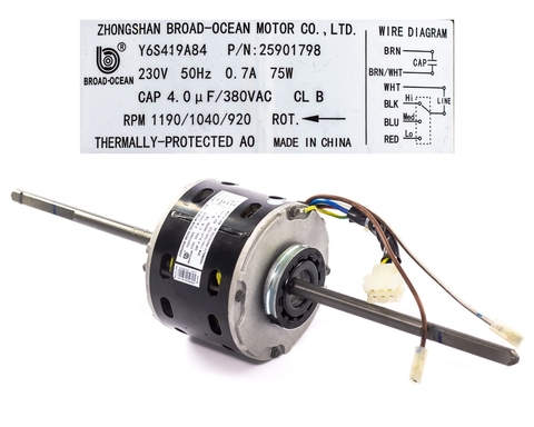 MOTOR EVAPORADORA AR CONDICIONADO CARRIER 42LSC4822-CW